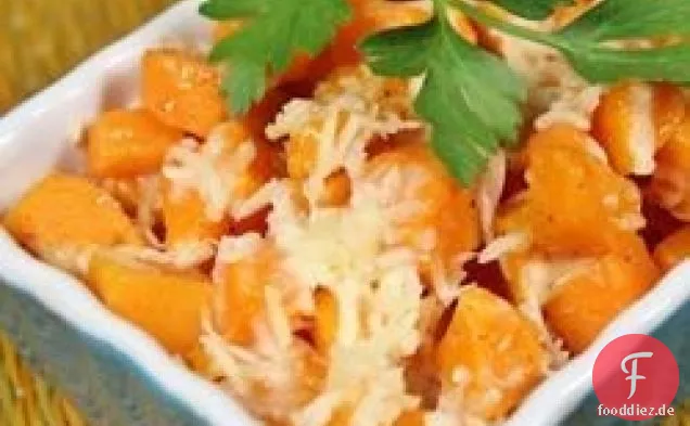 Herzhaft gerösteter Butternusskürbis