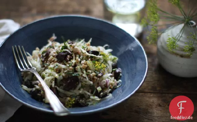 Dreifacher Fenchel-Dinkel-Salat