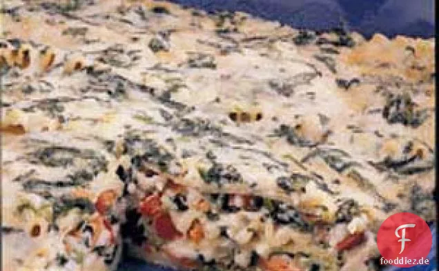 Vier-Käse-Spinat-Lasagne