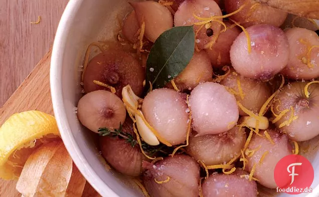 Schalotten-Zitronen-Confit
