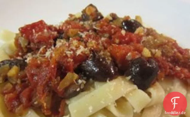 Puttanesca- oder Kalamata-Kwik-Sauce
