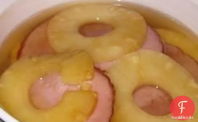 Einfach gebackener Schinken