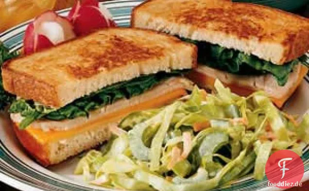 Gegrillte Truthahn-Sandwiches