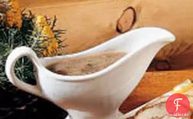 Fettarme Bratensoße