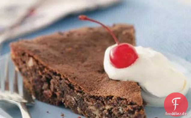 Großartiger amerikanischer Brownie Pie
