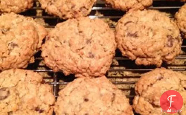 Haferflocken Schokolade Kokosnuss Chewy
