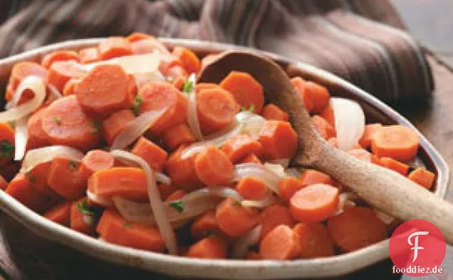 Karotten mit Ingwer und Orange