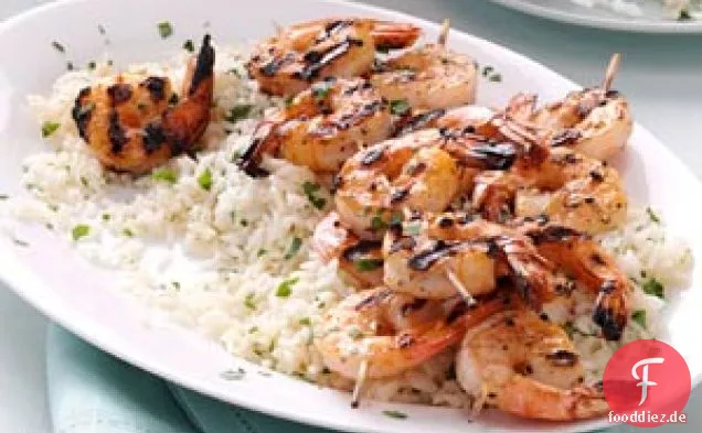 Gegrillte Shrimps Scampi