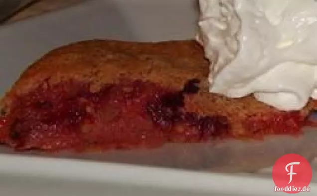 Frischer Aprikosen-Honig-Biskuitkuchen (Russische Art)