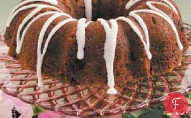 Kaffeering mit Schokoladenstückchen