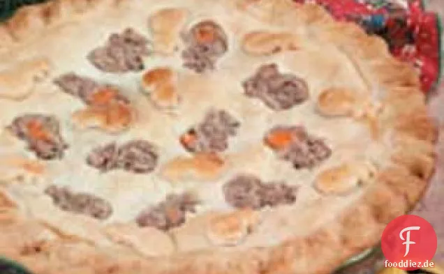 Weihnachtsfleischpastete