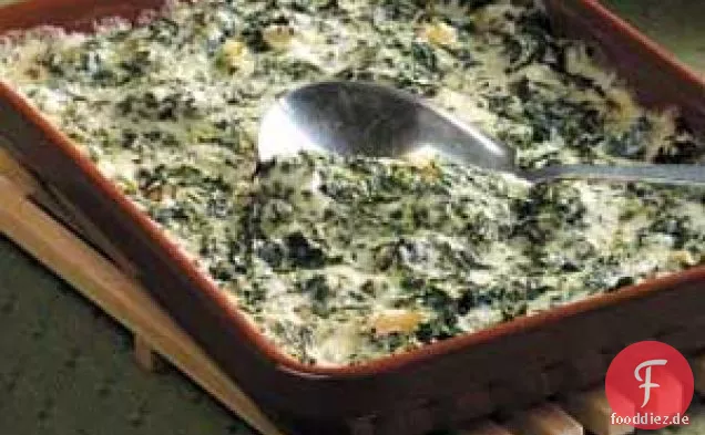Käse-Spinat-Auflauf