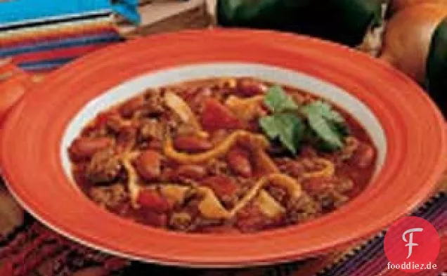 Chili mit Tortilladenknödel