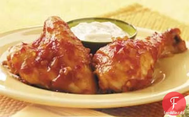 Gegrilltes würziges Hähnchen