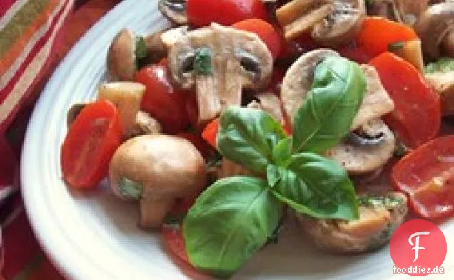 Byrdhouse marinierte Tomaten und Pilze