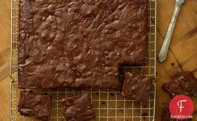 Erdnuss-Swirl-Brownies