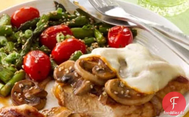 Gebratener Spargel mit Sesam