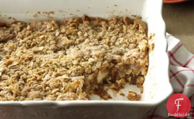 Zweischichtiger Apfel-Crisp