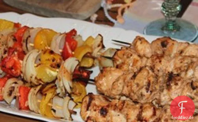 Gegrilltes Hähnchen Shish Tawook