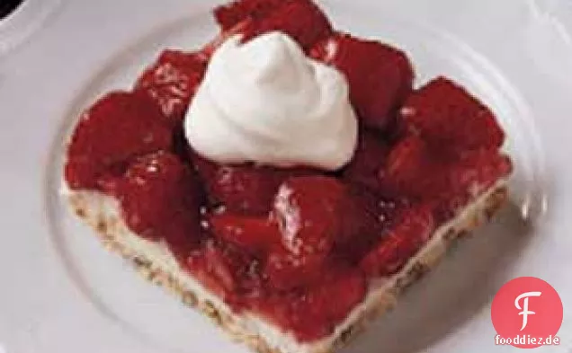 Frisches Erdbeerdessert