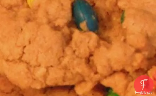 Monster Scotchies (Oatmeal Scotchies mit M&Ms)