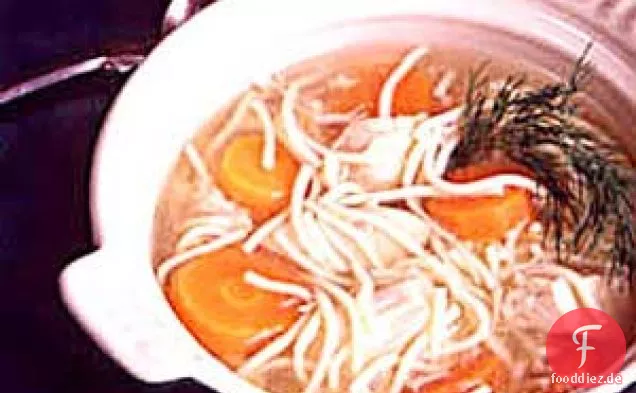 Hühnersuppe mit Dill