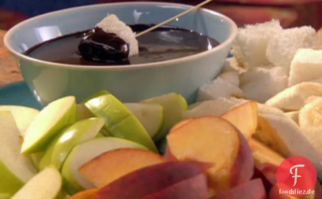 Schokoladen-Karamell-Fondue