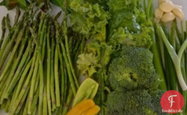 Knoblauch-Spargelsuppe