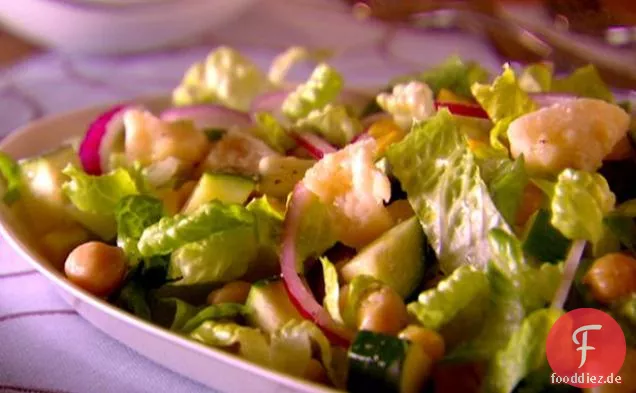 Kichererbsen-Zucchini-Salat