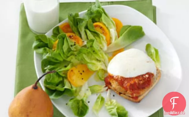 Hähnchen-Parmesan-Patty-Melts
