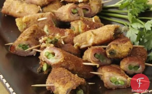 Spargel-Schinken-Wirbel