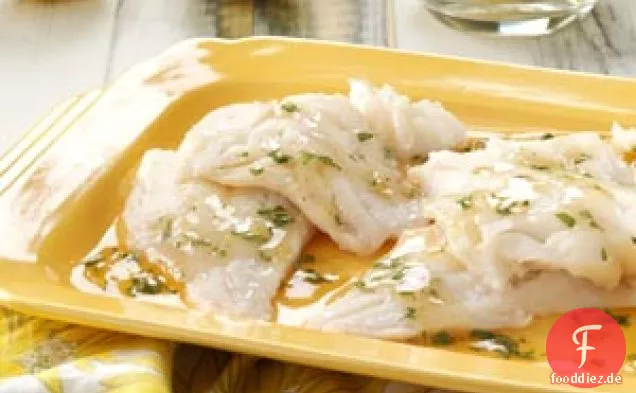 Gegrillter Fisch mit Estragonsauce