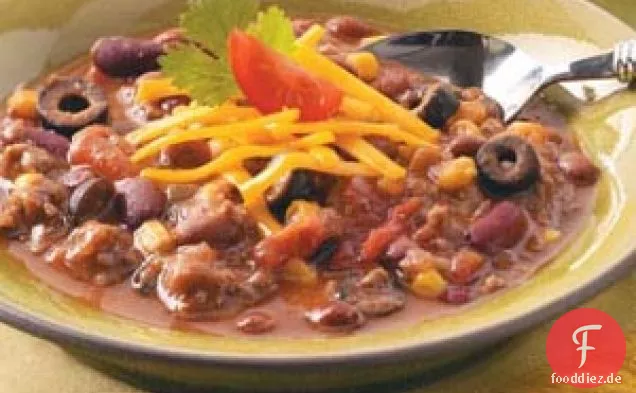 Taco-Chili mit drei Bohnen