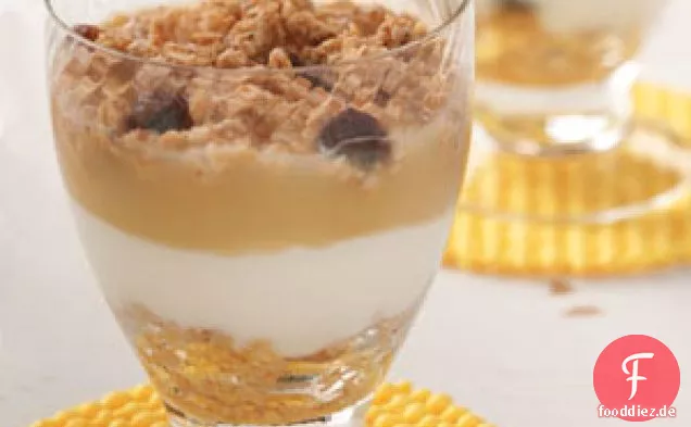 Apfel-Joghurt-Parfaits