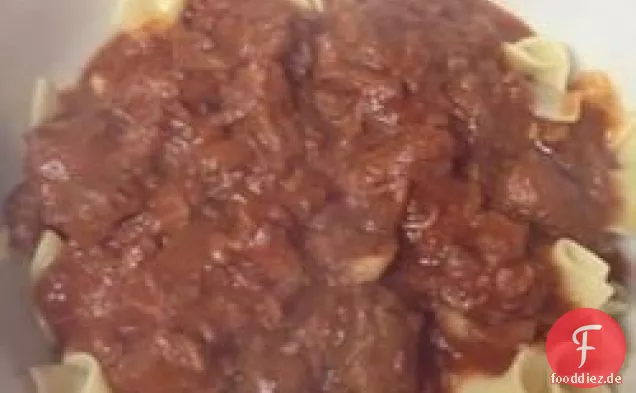 Langsam gegartes Rindfleisch