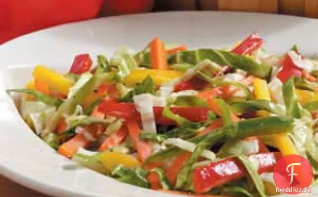 Gesunder bunter Krautsalat