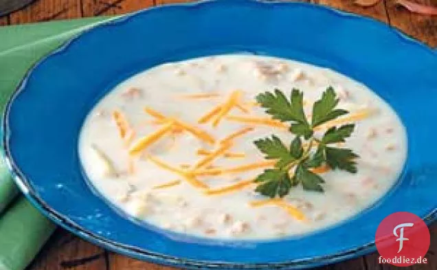 Muschelsuppe aus Neuengland
