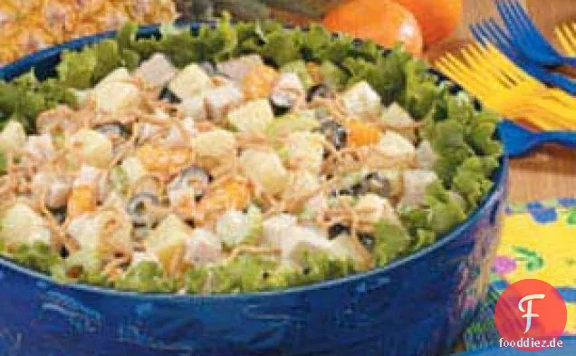 Fruchtiger Truthahnsalat