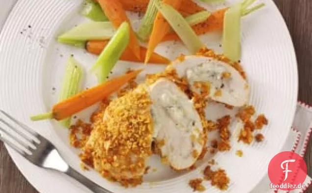Knusprige Buffalo Chicken Roll-ups