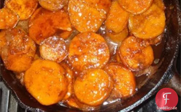 Südliche kandierte Süßkartoffeln