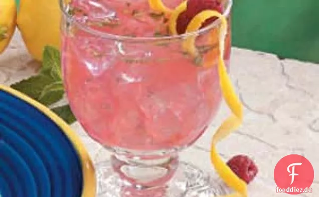 Minz-Himbeer-Limonade