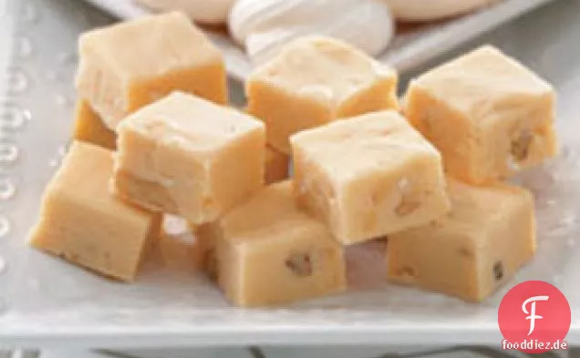 Kokos-Fudge aus weißer Schokolade