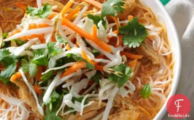 Kokos-Curry-Hühnersuppe