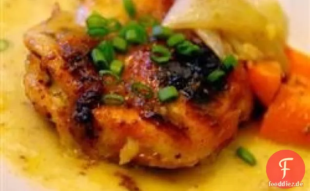 Gebackenes Hähnchen mit Honig II