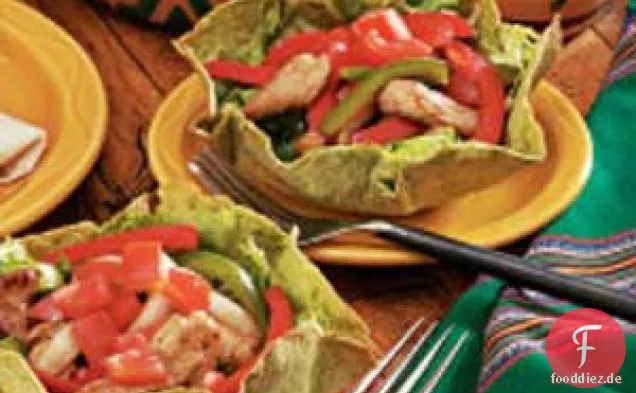 Fajita-Tortilla-Schalen