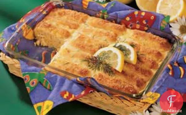 Fischstäbchen-Abendessen