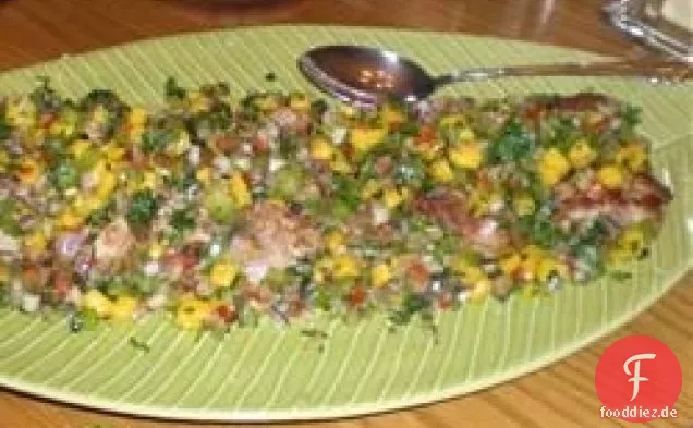 Hühnchen mit Mango-Salsa