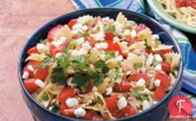 Fliegen mit Tomaten-Feta-Geschmack