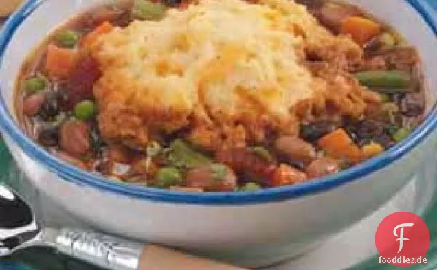Pikante Bohnensuppe