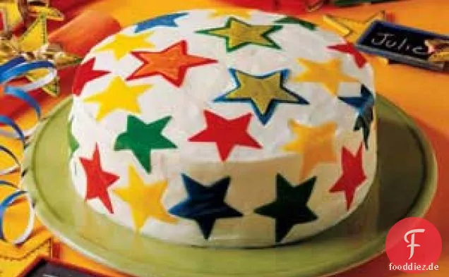 Süßer Sternenkuchen